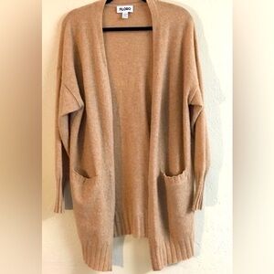 Filoro 100% Cashmere Oversized Cardigan Size Small